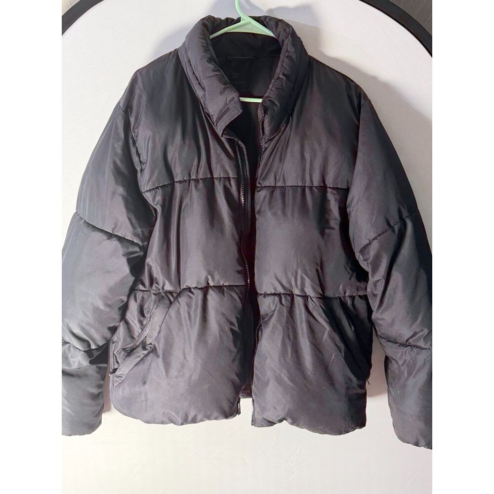 All in Motion Black Puffer Jacket Women’s Large Oversized Winter Coat